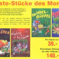 "Gusto-Stücke des Monats" aus: Motzko Buchhandlung